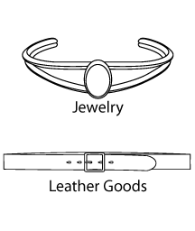 Jewelry and Leather